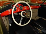 1956 Porsche 356 Speedster Black Interior