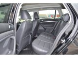 2009 Volkswagen Jetta TDI SportWagen Rear Seat