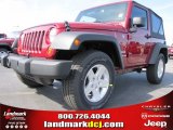 2013 Deep Cherry Red Crystal Pearl Jeep Wrangler Sport S 4x4 #77361464