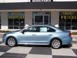 2012 Glacier Blue Metallic Volkswagen Passat 2.5L SE #77361613