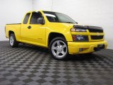 2004 Yellow Chevrolet Colorado LS Extended Cab #77361683