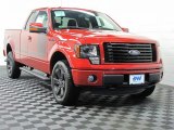 2012 Red Candy Metallic Ford F150 FX4 SuperCab 4x4 #77361676