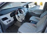 2011 Toyota Sienna Limited AWD Light Gray Interior