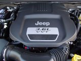 2013 Jeep Wrangler Moab Edition 4x4 3.6 Liter DOHC 24-Valve VVT Pentastar V6 Engine