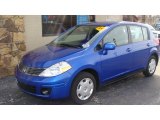 2009 Blue Metallic Nissan Versa 1.8 S Hatchback #77361714