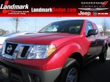 2012 Red Brick Nissan Frontier S King Cab #77361500