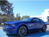 2014 Deep Impact Blue Ford Mustang GT Premium Coupe #77398727