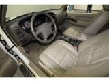 2000 Infiniti QX4  Stone Beige Interior