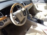 2010 Lincoln MKS EcoBoost AWD Light Camel/Olive Ash Interior