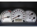 2006 Toyota Corolla S Gauges