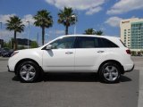 Aspen White Pearl Acura MDX in 2013