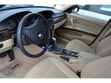 2010 BMW 3 Series 328i Sedan Beige Interior