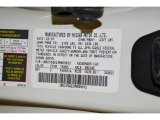 2007 G Color Code for Ivory Pearl - Color Code: QX1