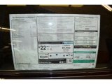 2013 BMW 7 Series 740i Sedan Window Sticker