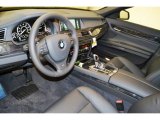 2013 BMW 7 Series 740i Sedan Black Interior