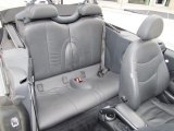2006 Mini Cooper S Convertible Rear Seat