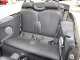 2006 Mini Cooper S Convertible Rear Seat