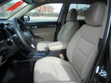 2012 Kia Sorento LX V6 AWD Beige Interior