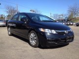 Crystal Black Pearl Honda Civic in 2010