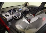 2010 Hyundai Tucson Limited Taupe Interior