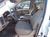 2012 Nissan Titan Pro-4X Crew Cab 4x4 Almond Interior