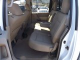 2012 Nissan Titan Pro-4X Crew Cab 4x4 Rear Seat