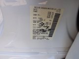 2012 Titan Color Code for Blizzard White - Color Code: Q10