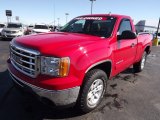 2010 Fire Red GMC Sierra 1500 SLE Regular Cab 4x4 #77398941