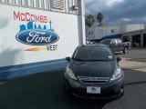 2013 Violet Gray Ford Fiesta SE Sedan #77398643