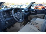 2009 Honda Ridgeline RTS Beige Interior