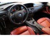 2010 BMW M3 Sedan Fox Red Novillo Interior