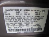 2003 Altima Color Code for Polished Pewter Metallic - Color Code: KY2