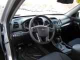 2011 Kia Sorento LX AWD Black Interior