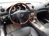 2009 Mercedes-Benz SL 550 Roadster Black Interior