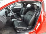 2010 Nissan Altima 3.5 SR Coupe Charcoal Interior