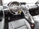 2012 Acura TSX Sport Wagon Ebony Interior