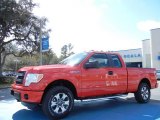 2013 Race Red Ford F150 STX SuperCab 4x4 #77454031