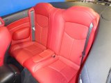 2010 Infiniti G 37 Convertible Rear Seat