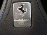 2010 Ferrari California  Info Tag