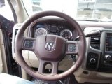2013 Ram 1500 Big Horn Crew Cab 4x4 Steering Wheel