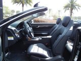 2013 Mercedes-Benz E 550 Cabriolet Black Interior