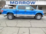 2013 Blue Flame Metallic Ford F150 XLT SuperCrew 4x4 #77474007