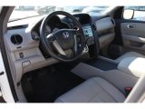 2011 Honda Pilot EX-L 4WD Gray Interior