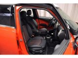 2012 Mini Cooper S Countryman All4 AWD Pure Red Leather/Cloth Interior