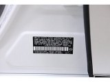 2012 LS Color Code for Starfire White Pearl - Color Code: 077