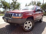 2001 Inferno Red Crystal Pearl Jeep Grand Cherokee Laredo 4x4 #77474908