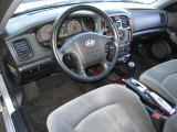 2005 Hyundai Sonata LX V6 Black Interior