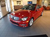 2013 Mars Red Mercedes-Benz C 250 Coupe #77474455