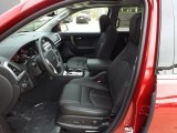 2013 GMC Acadia SLT Ebony Interior