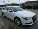 Ibis White Audi A6 in 2013